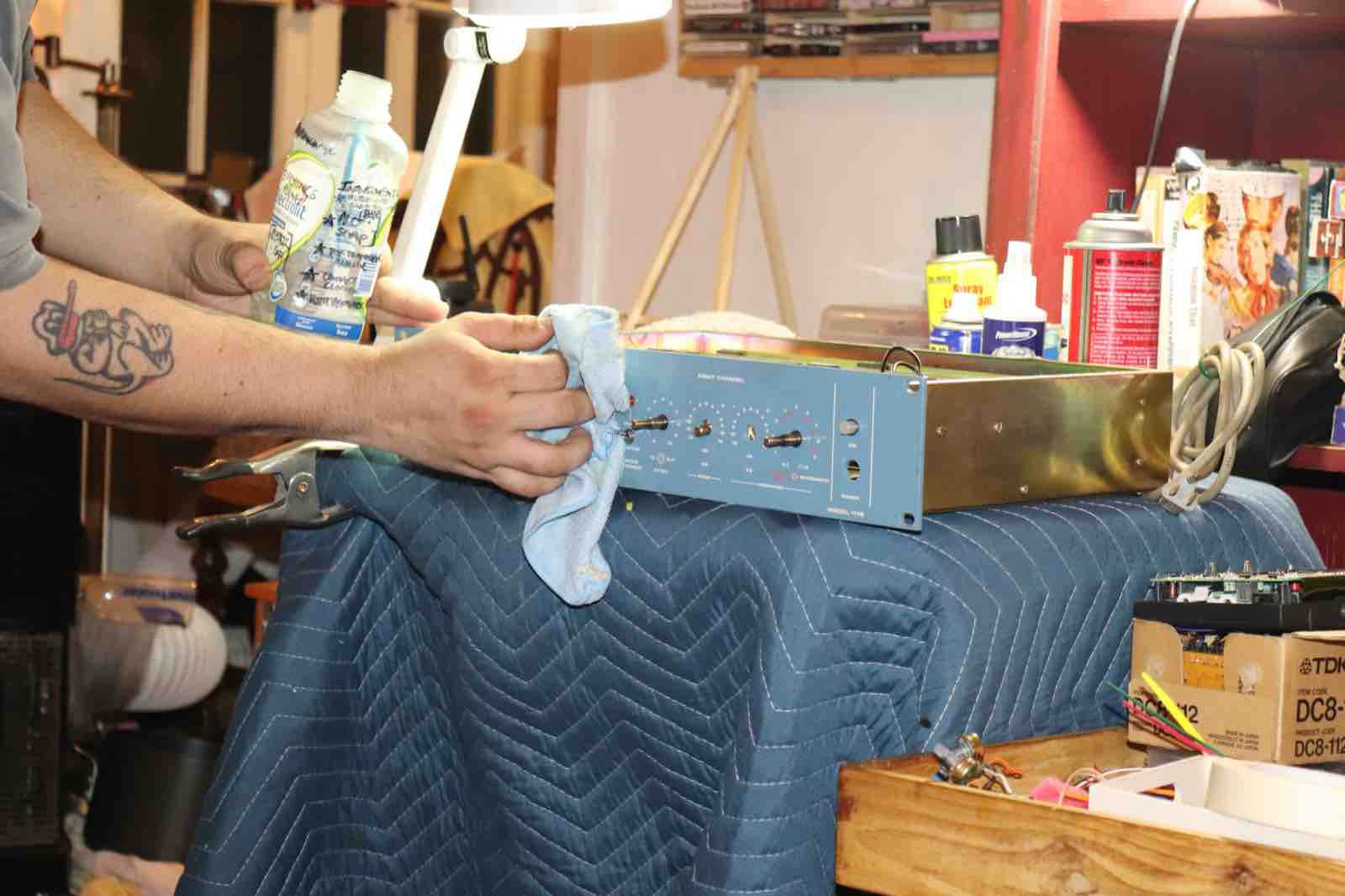 Orban 111B restoration photo 17